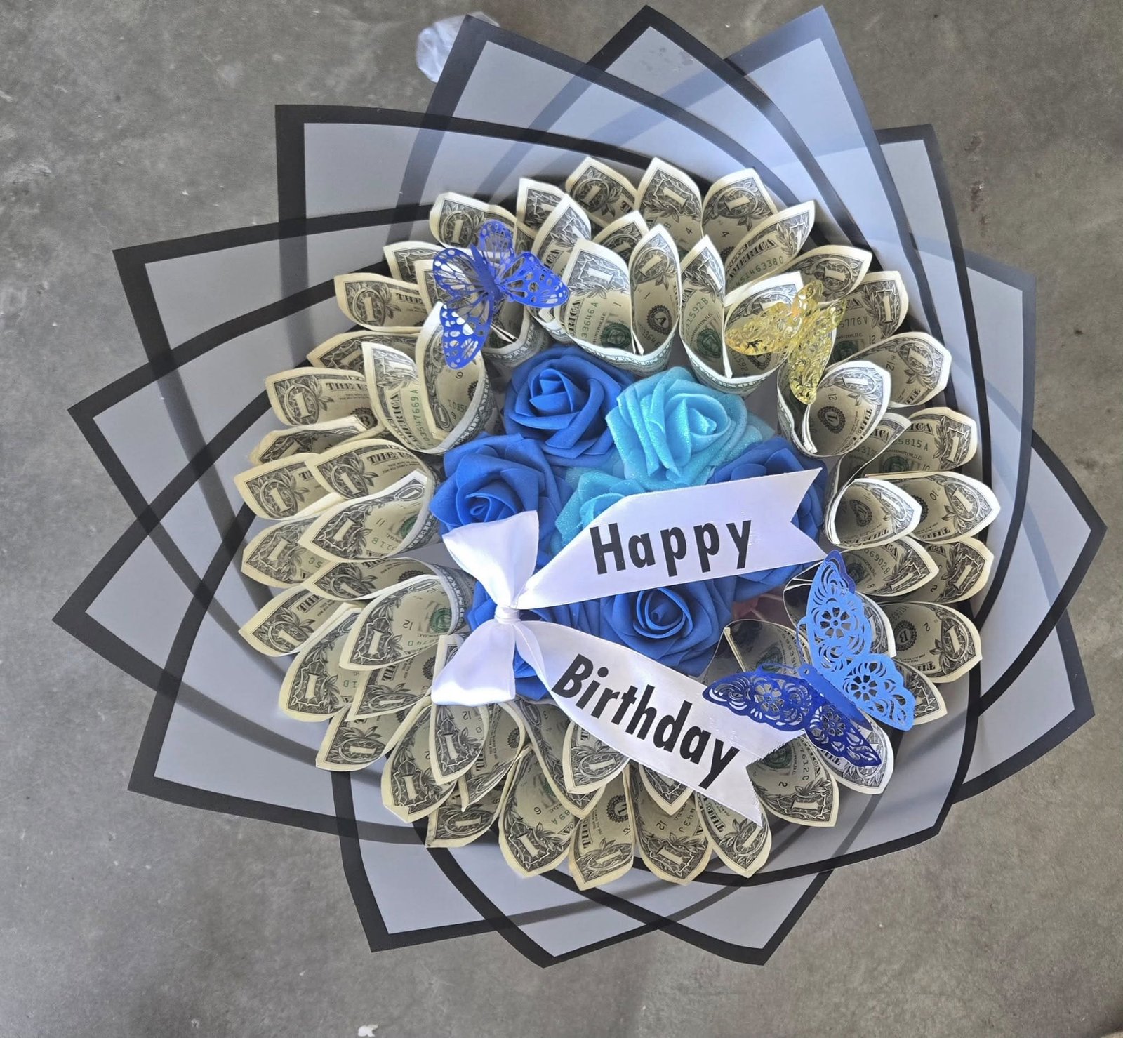 Ramo de Billetes con 30 dls