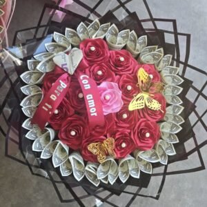 Ramo de Rosa de Liston con 30dls